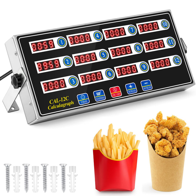1 Pack Commercial Digital Kitchen Timer for Cooking