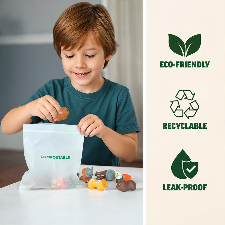 Compostable Sandwich Bags (100 Count)