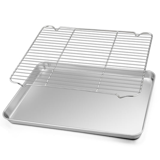 Baking Sheet with Cooling Rack Set (2 Count)