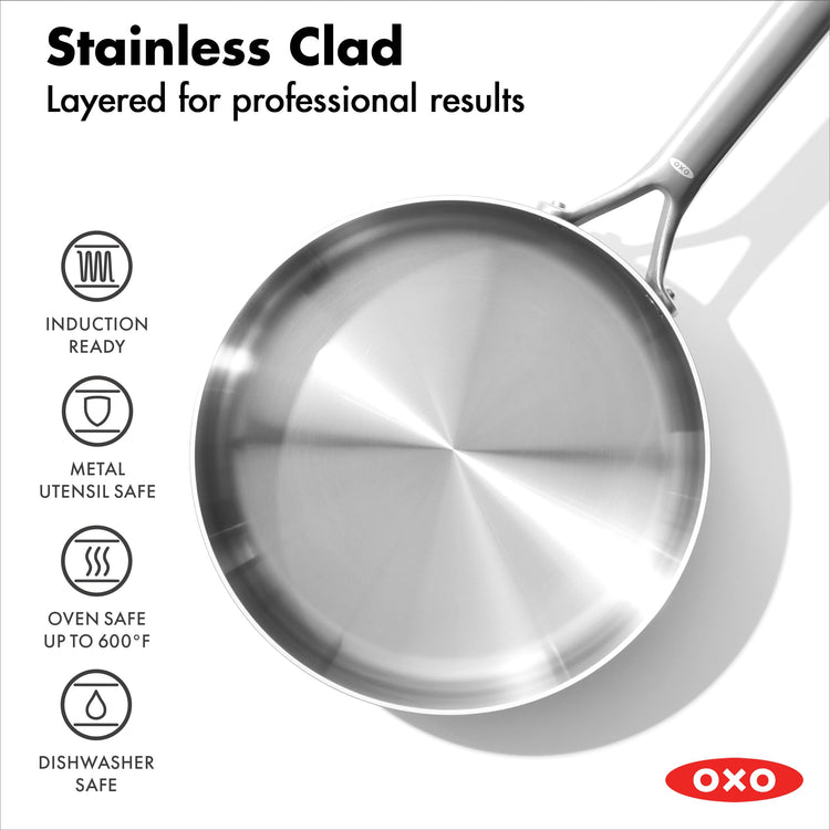 Mira Tri ply Stainless Steel