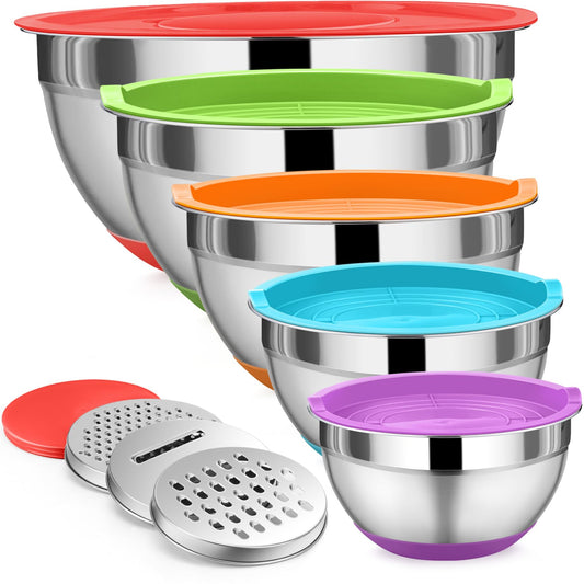 Mixing Bowls with Lid Set