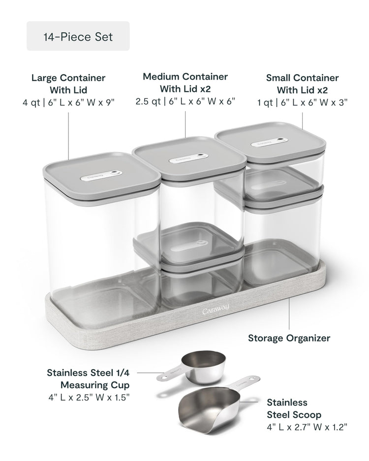 13 Piece Glass Airtight Food Storage Containers with Lids (13 Count)