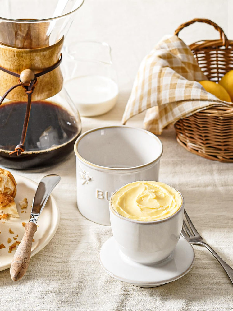 Butter Crock Butter Dish with Lid