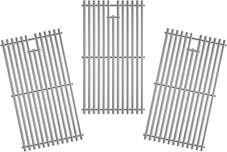 Grill Grate for Charbroil Tru Infrared 4 Burner 463242715 463242716 463276016 466242715 466242716 G533-0009-W1A, Grill Replacement Parts for Nexgrill 720-0882A BHG 720-0882, 17inch, Stainless Steel