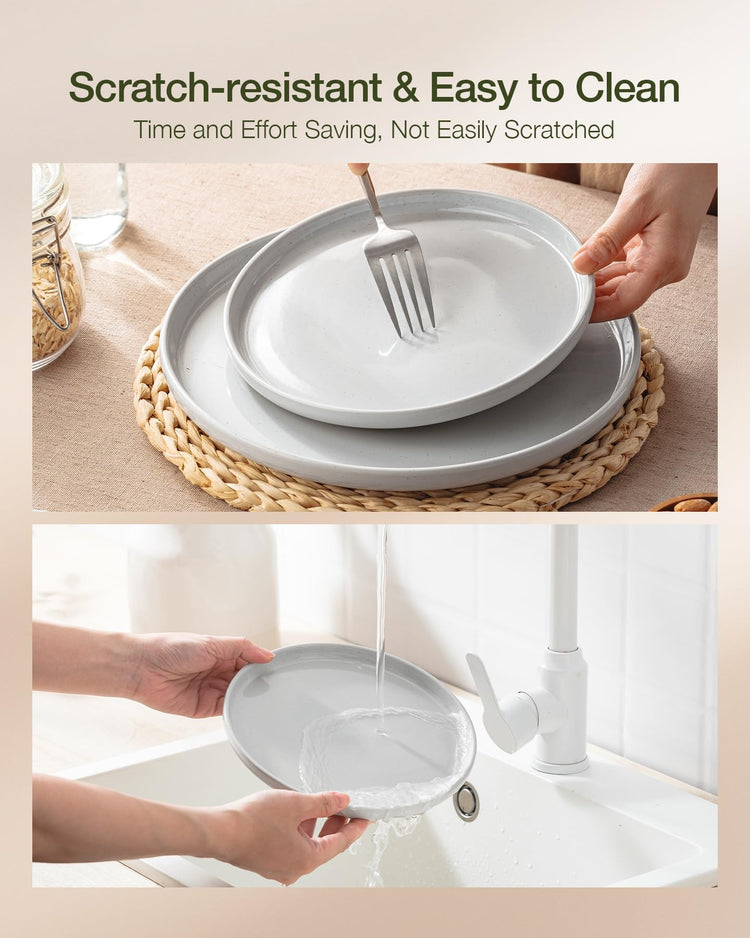 Milkyway 18 Piece Stoneware Dinnerware Set