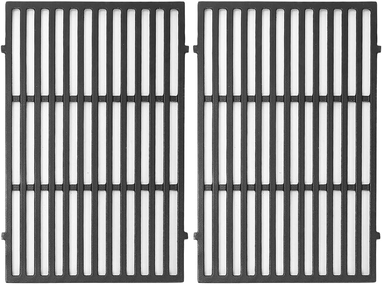 Uniflasy 19.5" Grill Parts for Weber Genesis Grill Grates for Weber Genesis 300 Series E310 E320 E330 S310 S320 S330 EP310 Cast Iron Cooking Grates Replacement for Parts 7524 7528