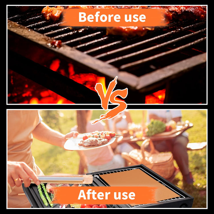 Grill Mats for Outdoor Grill (7 Count)