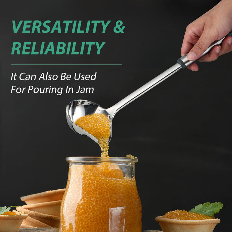 Large Gravy Ladle with Spout