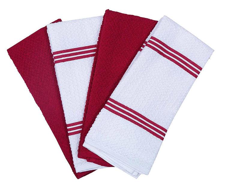 Kitchen Towels Pack of 4 (4 Count)