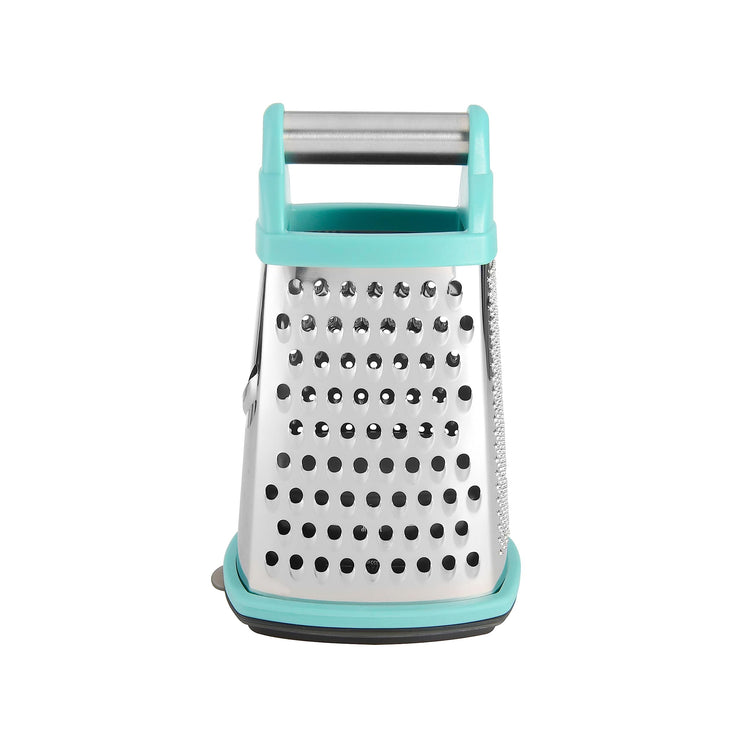 Gourmet 4 Sided Stainless Steel Box Grater for Fine