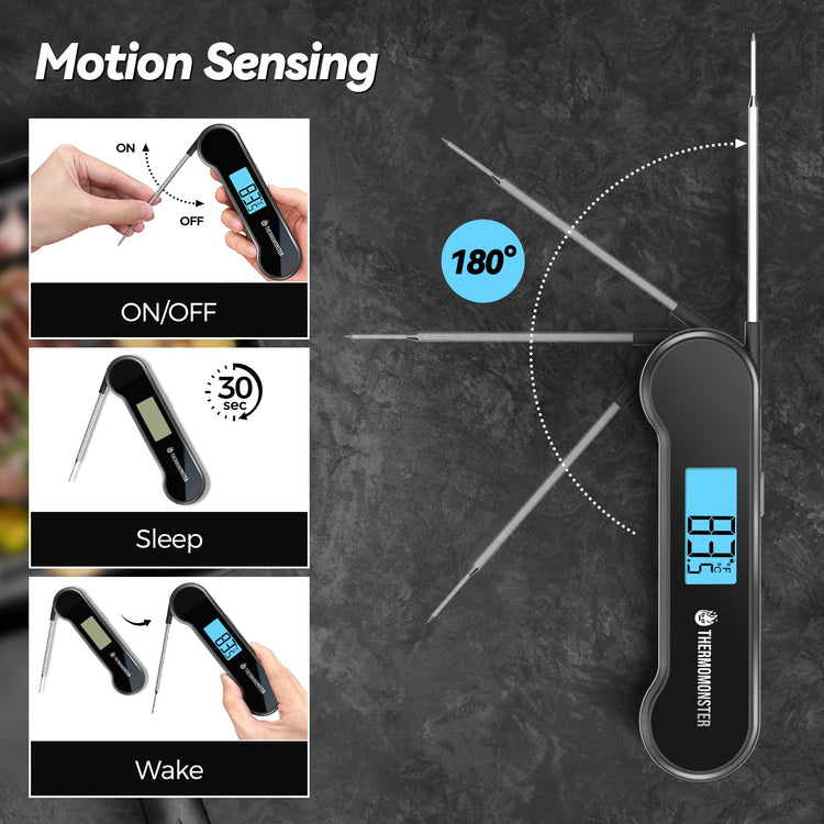 0.5 Sec Instant Read Meat Thermometer Digital for Cooking