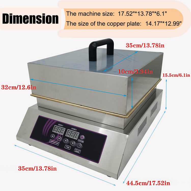 Electric Dorayaki Baker Pancake Making Machine Non