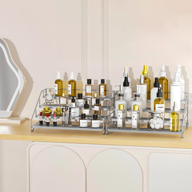 4 Tier Spice Rack for Cabinet (2 Count)