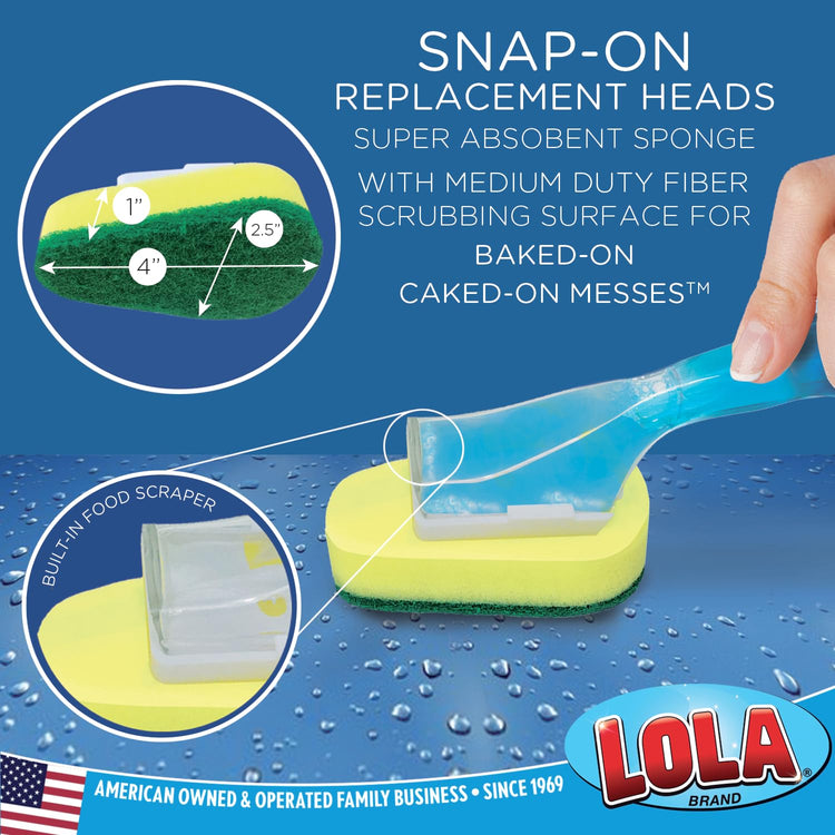 Soap Dispenser Dish Brush Wand
