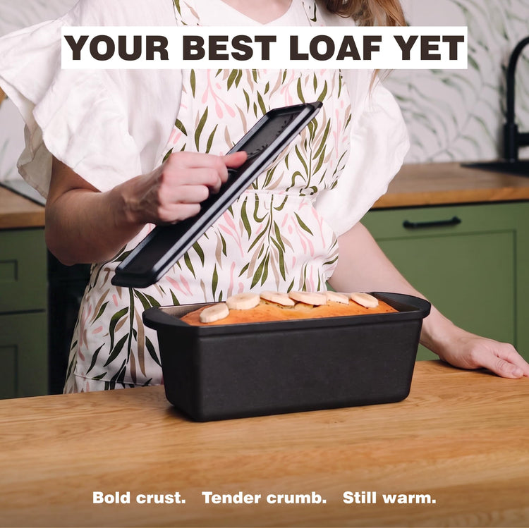 Cast Iron Bread Pan With Lid