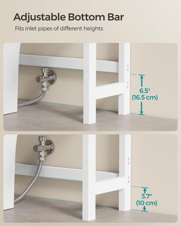 4 Tier Over The Toilet Storage