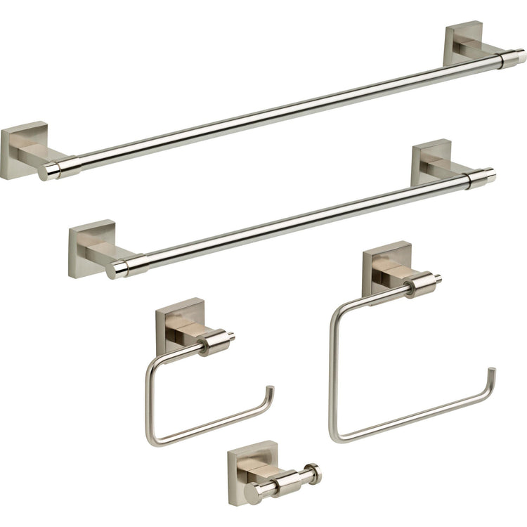 Towel Rack 18 Inch Satin Nickel Towel Bar for Bathroom