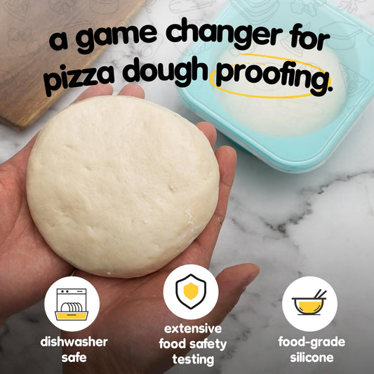 500ml Individual Dough Storage Vessels with Airtight Lid (5 Count)