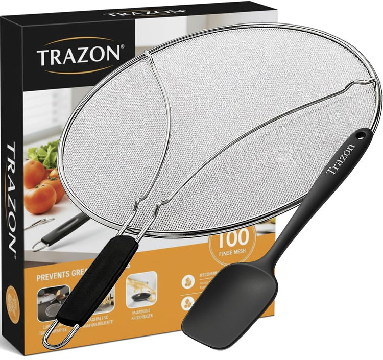Grease Splatter Screen for Frying Pan 13 inch