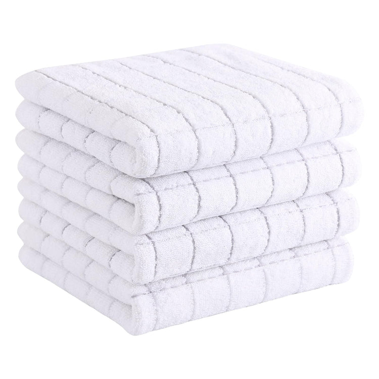 100% Cotton Terry Kitchen Towels (4 Count)