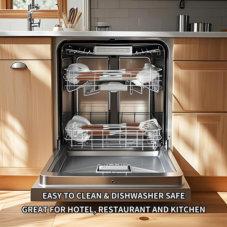 18 10 Stainless Steel Kitchen Utensils Set (6 Count)