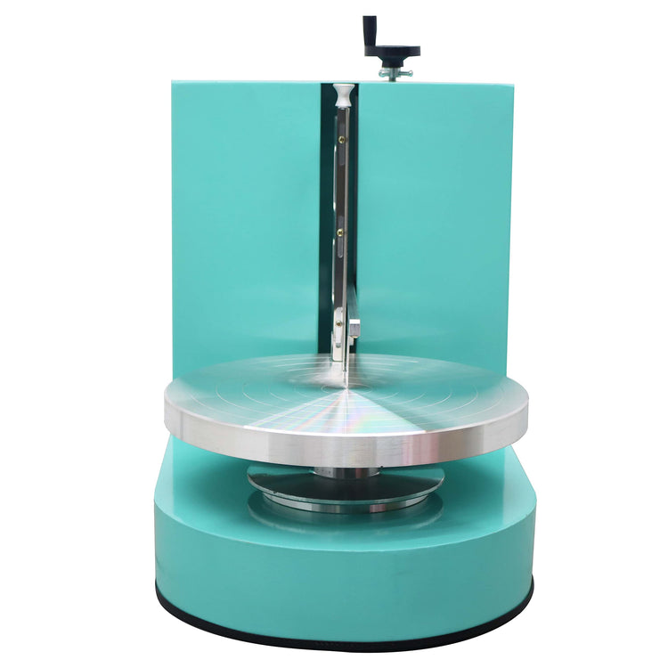 Cake Decorating Coating Machine Cream Spreading Automatic Frosting Turntable with Graduated Scraper 60