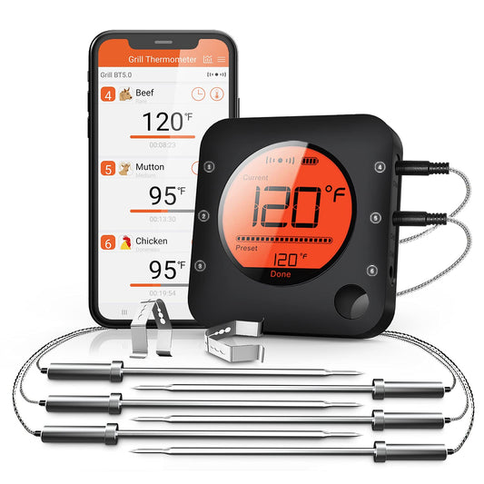 Bluetooth Meat Thermometer Wireless Meat Thermometer
