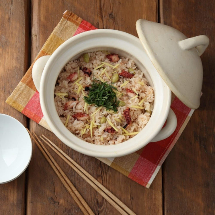 Japanese Donabe Cocer Rice Cooking Pot (3 Count)