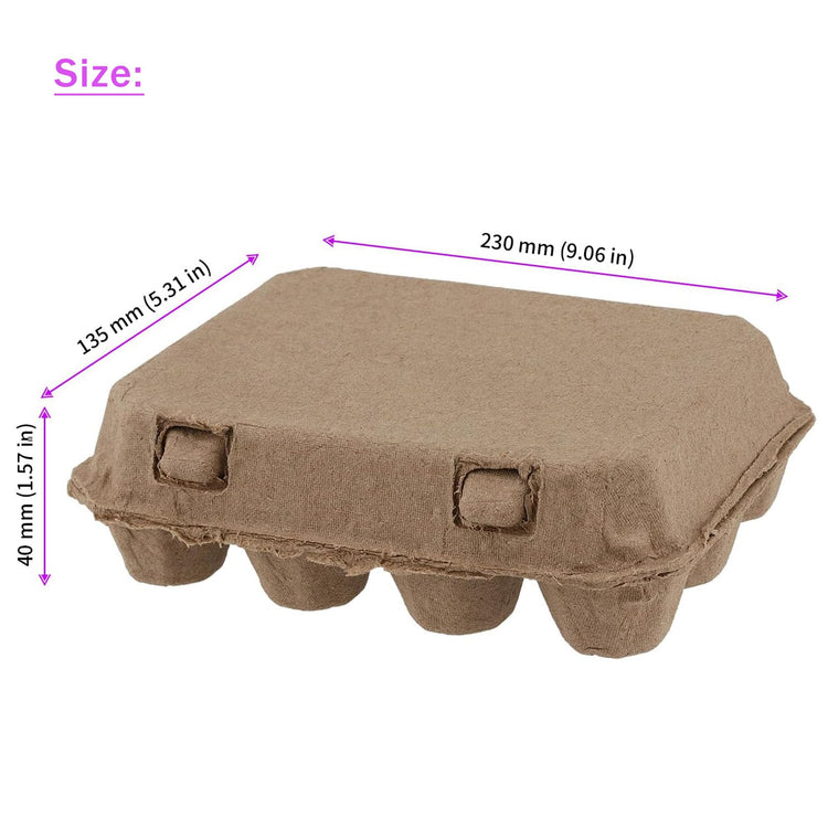 30 Pcs Quail Egg Cartons Paper Pulp Egg Basket (30 Count)