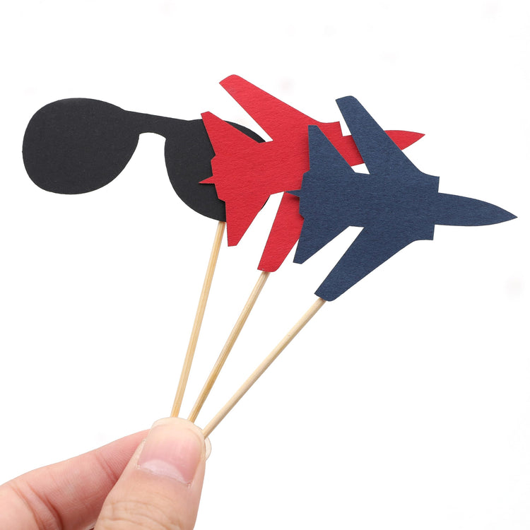 Fighter Party Cupcake Topper