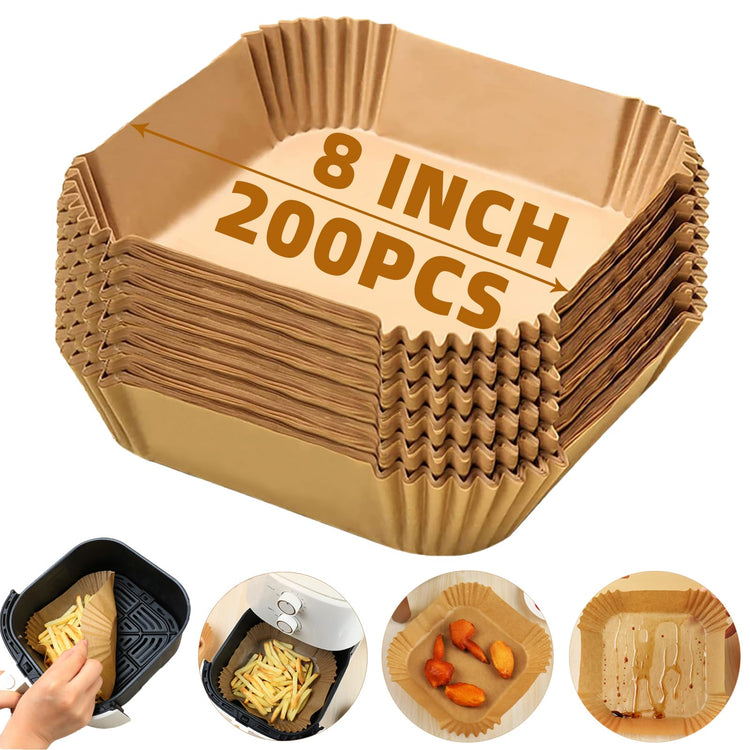 200PCS Air Fryer Liners Disposable (200 Count)