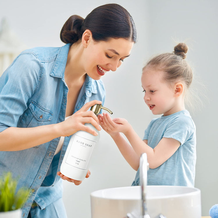 Glass Soap Dispenser for Kitchen