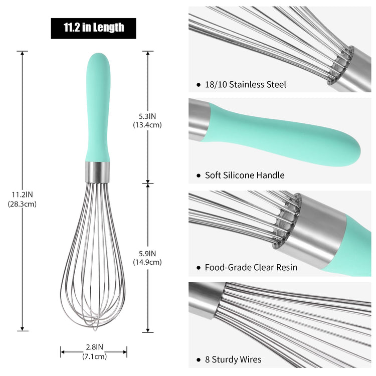 18 8 Stainless Steel Balloon Whisk for Cooking