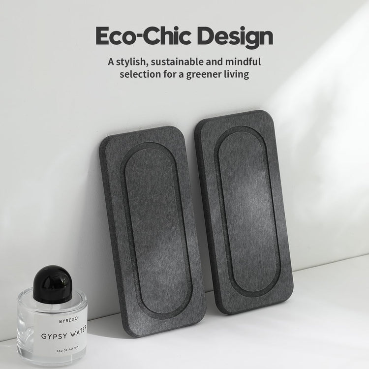2Pack Diatomite Stone Coasters Water Absorbing Sink Tray for Kitchen & Bathroom Counter (2 Count)