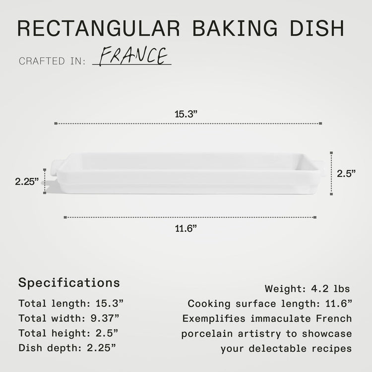 Cookware Rectangular Baking Dish