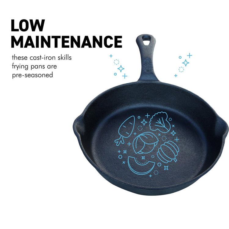 8" Cast Iron Oven Safe Tarte Tatin Pan Pan