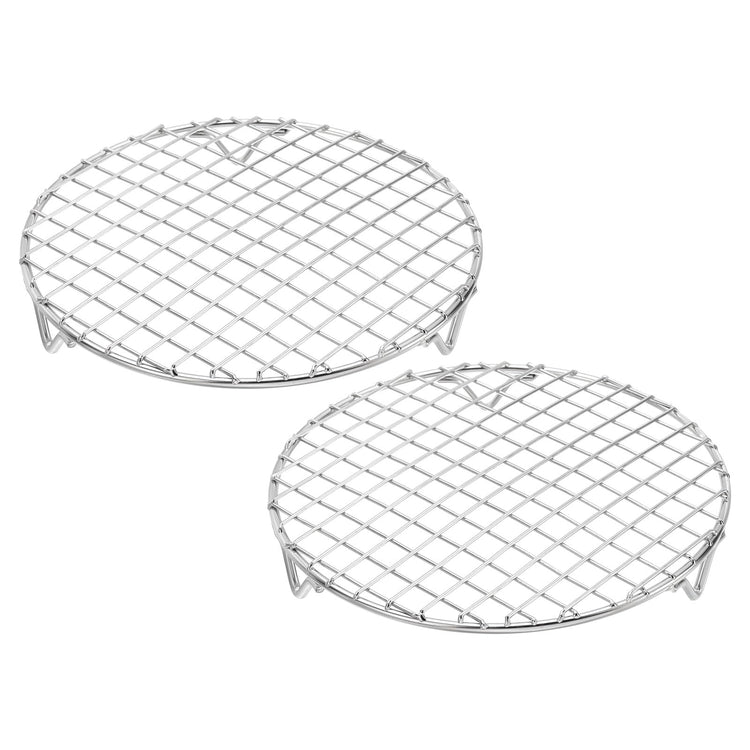 2 Pcs Round Cooking Rack with Legs (2 Count)