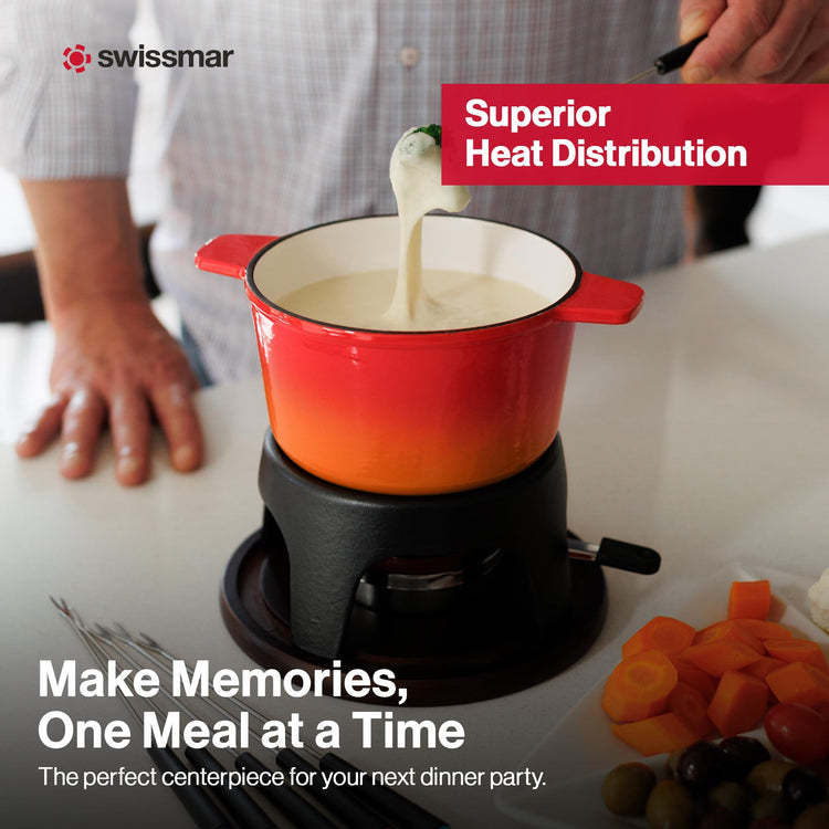 Sierra Cast Iron Fondue Set