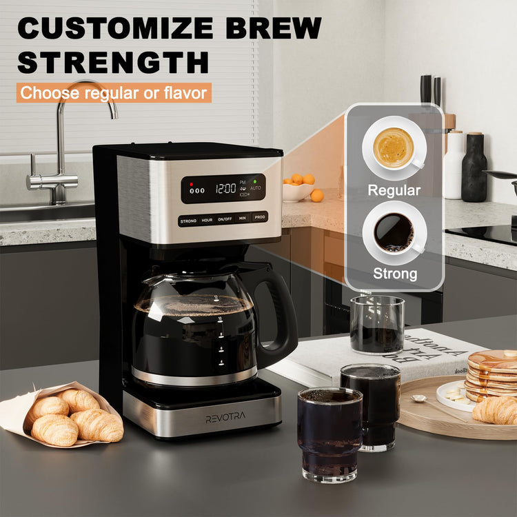 12 Cup Programmable Coffee Maker