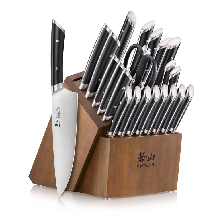 HELENA Series German Steel Forged Knife Block Set