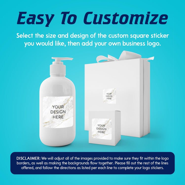Custom Vinyl Stickers Your Image (100 Count)