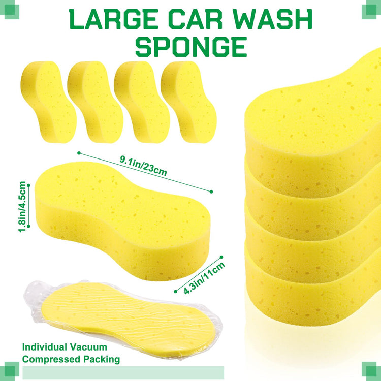 48 Pack Car Wash Sponges Large Sponges Bulk Big All (48 Count)