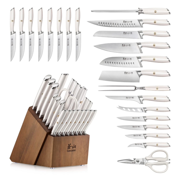 L1 Series 23 Piece Classic Knife Block Set (23 Count)