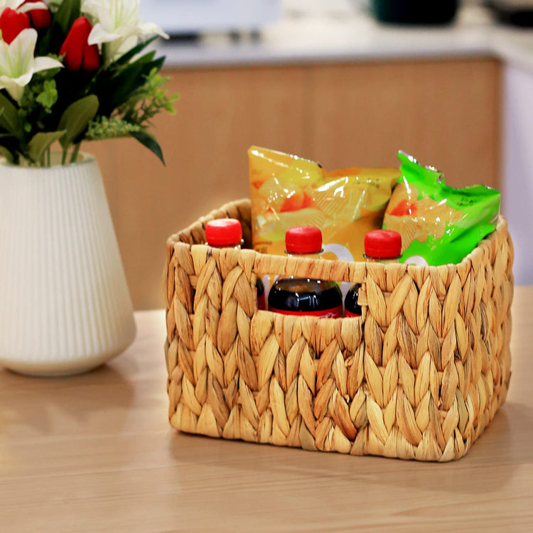 Water Hyacinth Storage Baskets (3 Count)