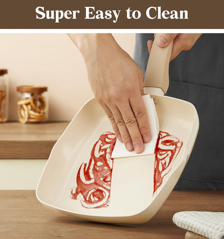 Nonstick Grill Pan for Stove Tops