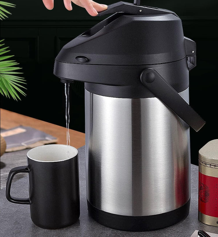 135 oz&4L Airpot Coffee Carafe Thermal for Keeping Hot