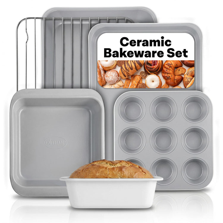 6 Pc Stackable Baking Pans Set (6 Count)