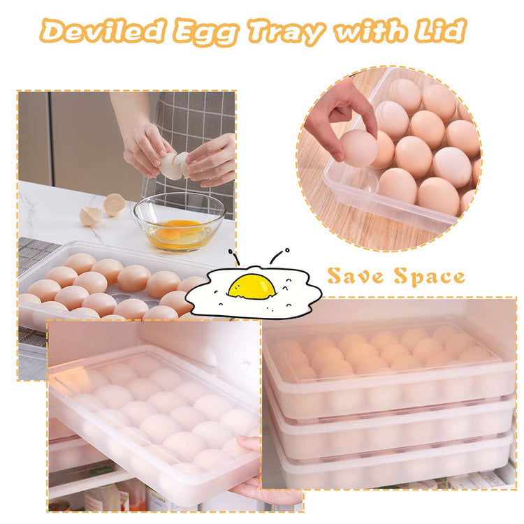 96 Egg Holders for Refrigerator (4 Count)
