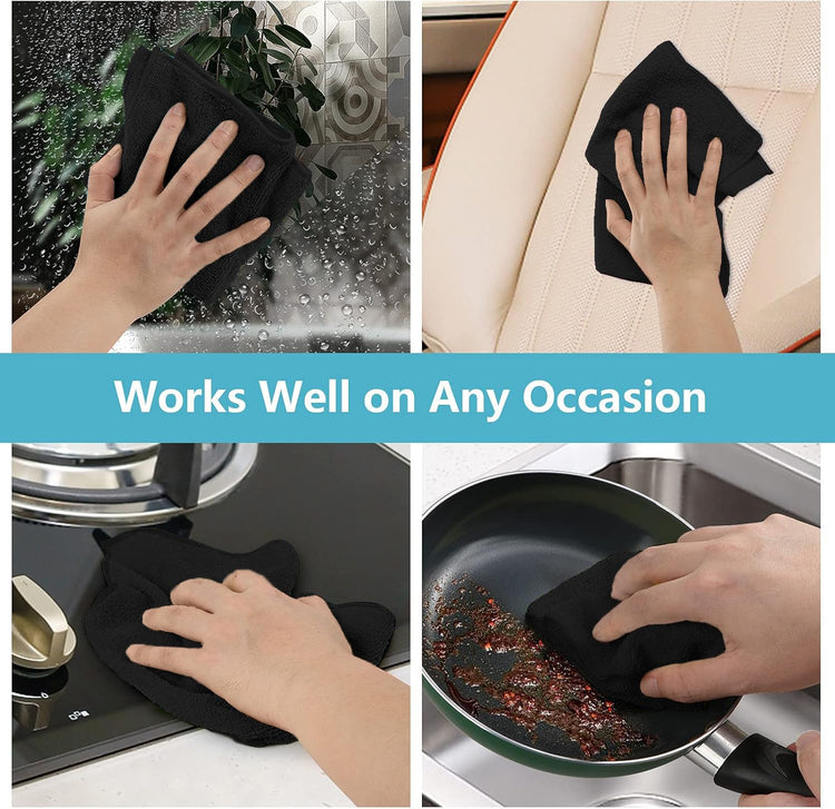 8PK Microfiber Cleaning Cloth (8 Count)