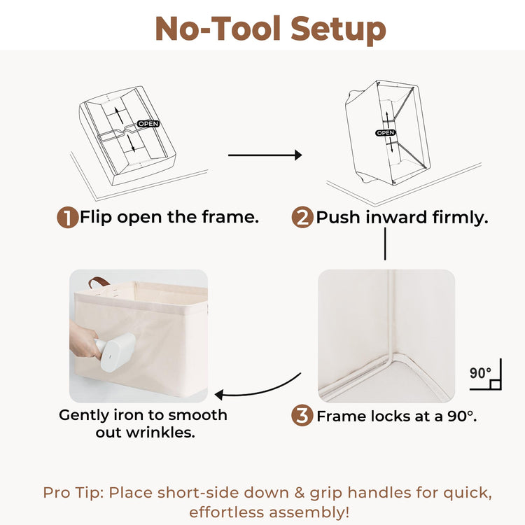 Storage Basket for Shelves (2 Count)